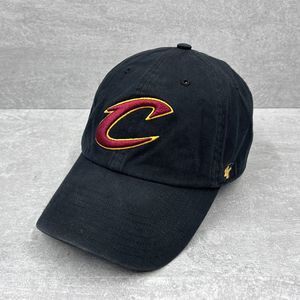 Cleveland CAVALIERS Cavs Hat Baseball Ball Cap ADJUSTABLE Black Relaxed Fit NBA